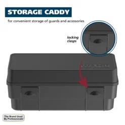 Secure-Snap Hair Clipper Attachment Guard Set (1/16” To 1”), Metal 12 Secure-Snap Hair Clipper Attachment Guard Set (1/16” To 1”), Metal -Wahl Usa Store 03291 200 replacement attachment guards with organizer. pt05