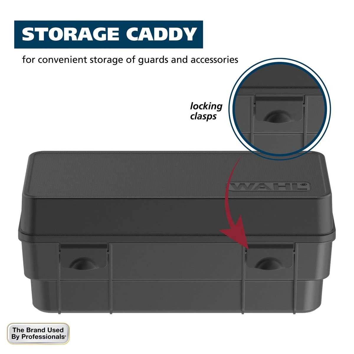 Secure-Snap Hair Clipper Attachment Guard Set (1/16” To 1”), Metal 5 Secure-Snap Hair Clipper Attachment Guard Set (1/16” To 1”), Metal - Image 5