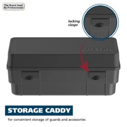 Secure Fit Hair Clipper Attachment Guard Set (1/16” To 1”), Black -Wahl Usa Store 03291 attachment guards with organizer.pt05