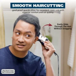 Secure Fit Hair Clipper Attachment Guard Set (1/16” To 1”), Black -Wahl Usa Store 03291 attachment guards with organizer.pt07