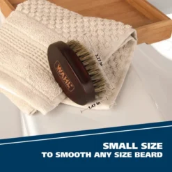 Small 100% Boar Bristle Beard Brush -Wahl Usa Store 03346 beardbrush.pt05 sfvxvradu62qaggs