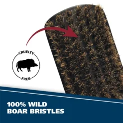 Handled Boar Bristle Beard Brush -Wahl Usa Store 03347 beard brush.pt04