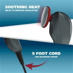 Heat Therapy™ Corded Vibratory Therapeutic Massager -Wahl Usa Store 04196 1201 heat therapy.pt02
