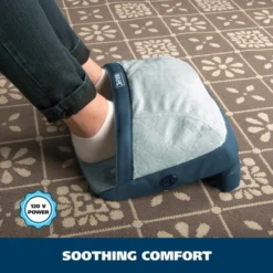 Heated Therapeutic Corded Vibratory Foot Massager -Wahl Usa Store 04299 heated foot massager.pt05