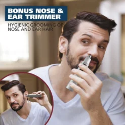 Mustache & Beard Cordless Battery Trimmer With Bonus Nose Trimmer -Wahl Usa Store 05537 420 mustachebeardbatterytrimmer.pt05 blbaz5pnuunf3xxl