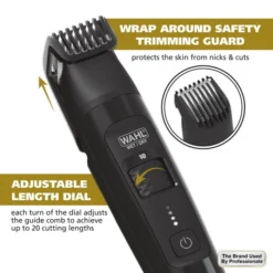 Manscaper® Lithium-Ion Body Grooming Cordless Rechargeable Trimmer -Wahl Usa Store 05618 100 manscaper.pt04