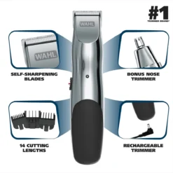 Groomsman Beard & Nose Cordless Rechargeable Trimmer 11 Groomsman Beard & Nose Cordless Rechargeable Trimmer -Wahl Usa Store 05622v rechargeable groomsman.pt02
