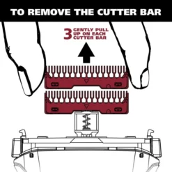 LifeProof Shaver Replacement Foil & Cutting Bar - Grey -Wahl Usa Store 07045 2301 dark grey lifeproof shaver head.pt05