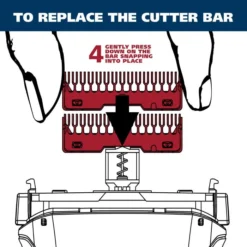 Clean & Close Shaver Replacement Foil & Cutter Bar -Wahl Usa Store 07046 100 clean and close shaver head.pt06