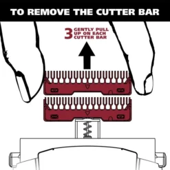 Groomsman Shaver Replacement Foil & Cutter Bar -Wahl Usa Store 07046 groomsman shaver head.pt05