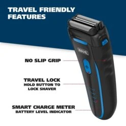 Groomsman Smooth & Easy Lithium Cordless Rechargeable Shaver 13 Groomsman Smooth & Easy Lithium Cordless Rechargeable Shaver -Wahl Usa Store 07063 groomsman shaver.pt04