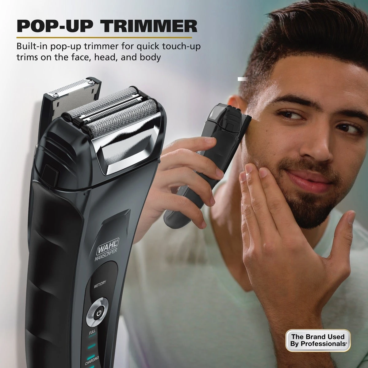 Manscaper Lithium-Ion Cordless Rechargable Foil Shaver 6 Manscaper Lithium-Ion Cordless Rechargable Foil Shaver - Image 6