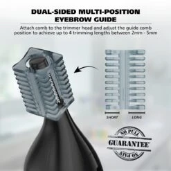 Manscaper Regulator Cordless Rechargeable Detailer -Wahl Usa Store 09865 4701 manscaper nose trimmer.pt04