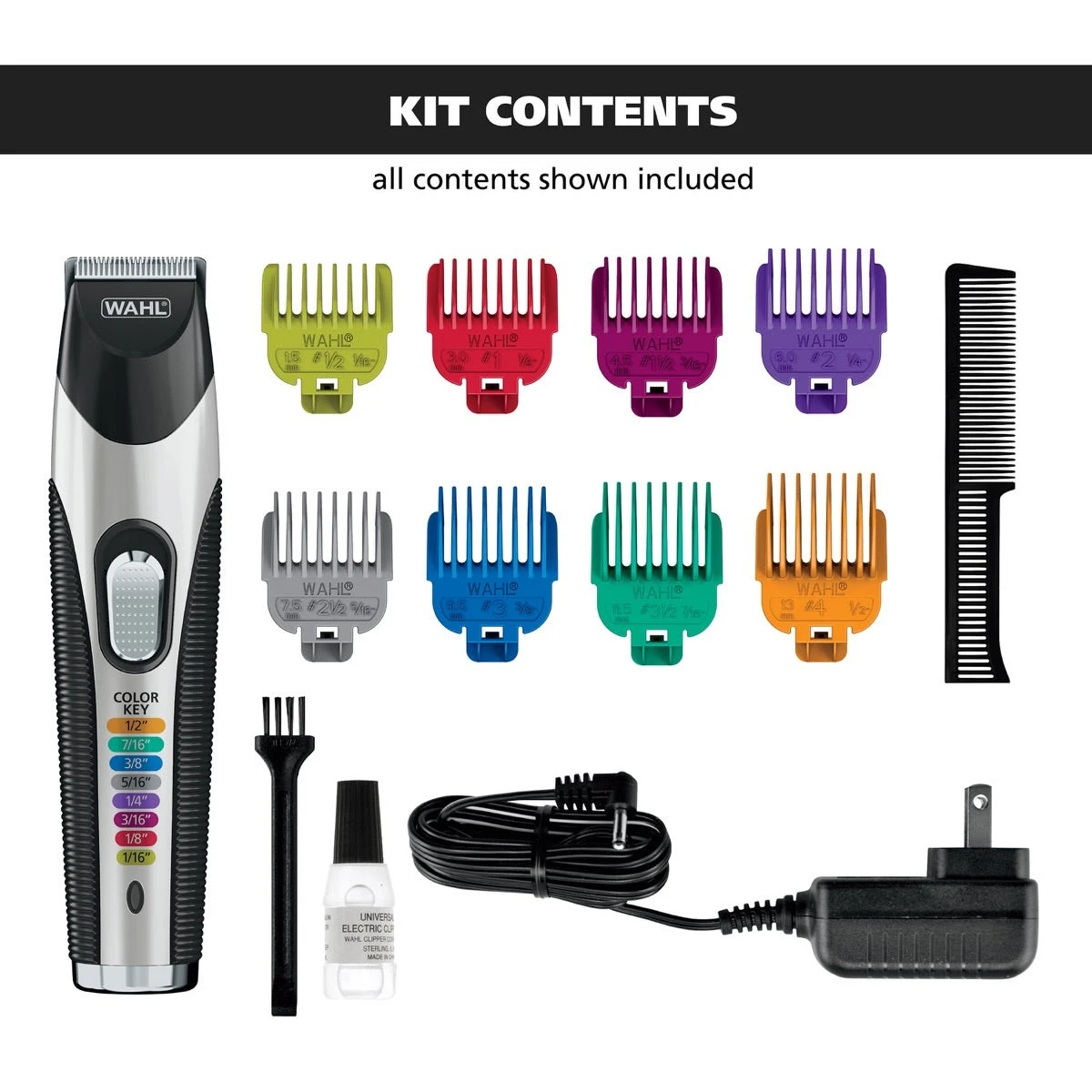Color Pro™ Cord/Cordless Rechargeable Beard Trimmer - Image 8