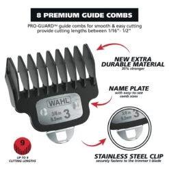 Edge Pro Lithium-Ion + Cordless Rechargeable Beard Trimmer -Wahl Usa Store 09895 edge pro li precision.pt05