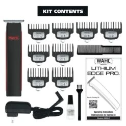 Edge Pro Lithium-Ion + Cordless Rechargeable Beard Trimmer -Wahl Usa Store 09895 edge pro li precision.pt08