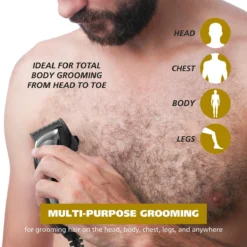 Manscaper ATV Total Body Grooming Corded Clipper -Wahl Usa Store 3024498 atv total body grooming.pt02