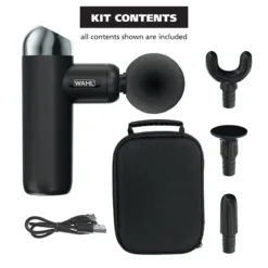 Intense Relief Rechargeable Cordless Percussion Massage Gun -Wahl Usa Store 3024569 intense relief therapeutic percussion massager.pt03