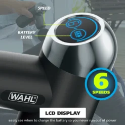 Intense Relief Rechargeable Cordless Percussion Massage Gun -Wahl Usa Store 3024569 intense relief therapeutic percussion massager.pt08