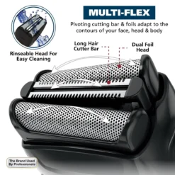 2 In 1 Cord/Cordless Rechargeable Hair Clipper & Shaver -Wahl Usa Store 79568 cordless lithium 2 in 1.pt07