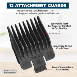 2 In 1 Cord/Cordless Rechargeable Hair Clipper & Shaver -Wahl Usa Store 79568 cordless lithium 2 in 1.pt08