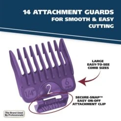 Color Pro® PLUS Corded Color Coded Hair Clipper Kit -Wahl Usa Store 79752 color pro plus.pt05