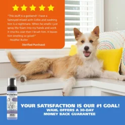 Waterless No-Rinse Dog Shampoo - Calming -Wahl Usa Store 820014 waterless no rinse shampoo.pt07 1