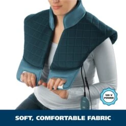 Heated Neck & Back Corded Massager -Wahl Usa Store 97792 heat massage wrap.pt06