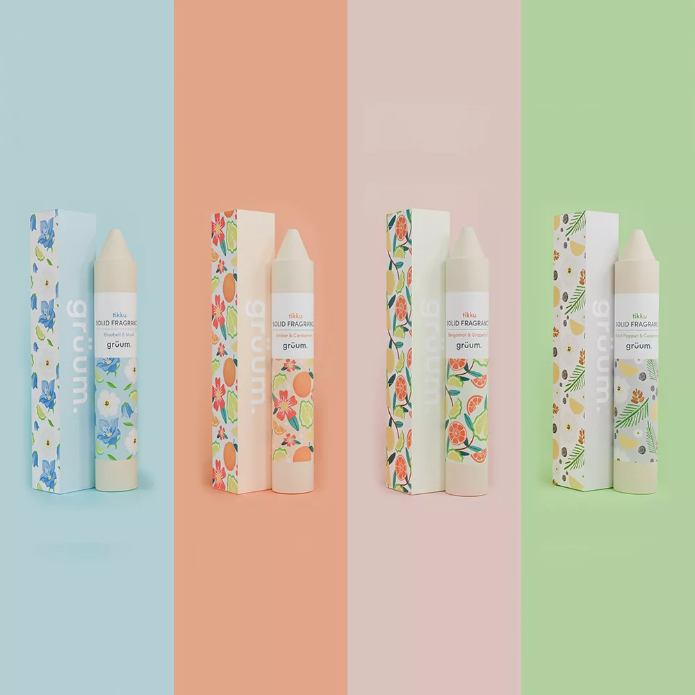 Tikku Solid Fragrance – Black Pepper & Cedarwood | 9g 3 Tikku Solid Fragrance – Black Pepper & Cedarwood | 9g - Image 3