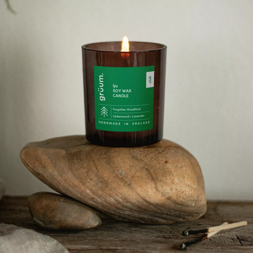 Lÿs Soy Wax Candle – Forgotten Woodland | 170g 2 Lÿs Soy Wax Candle – Forgotten Woodland | 170g - Image 2