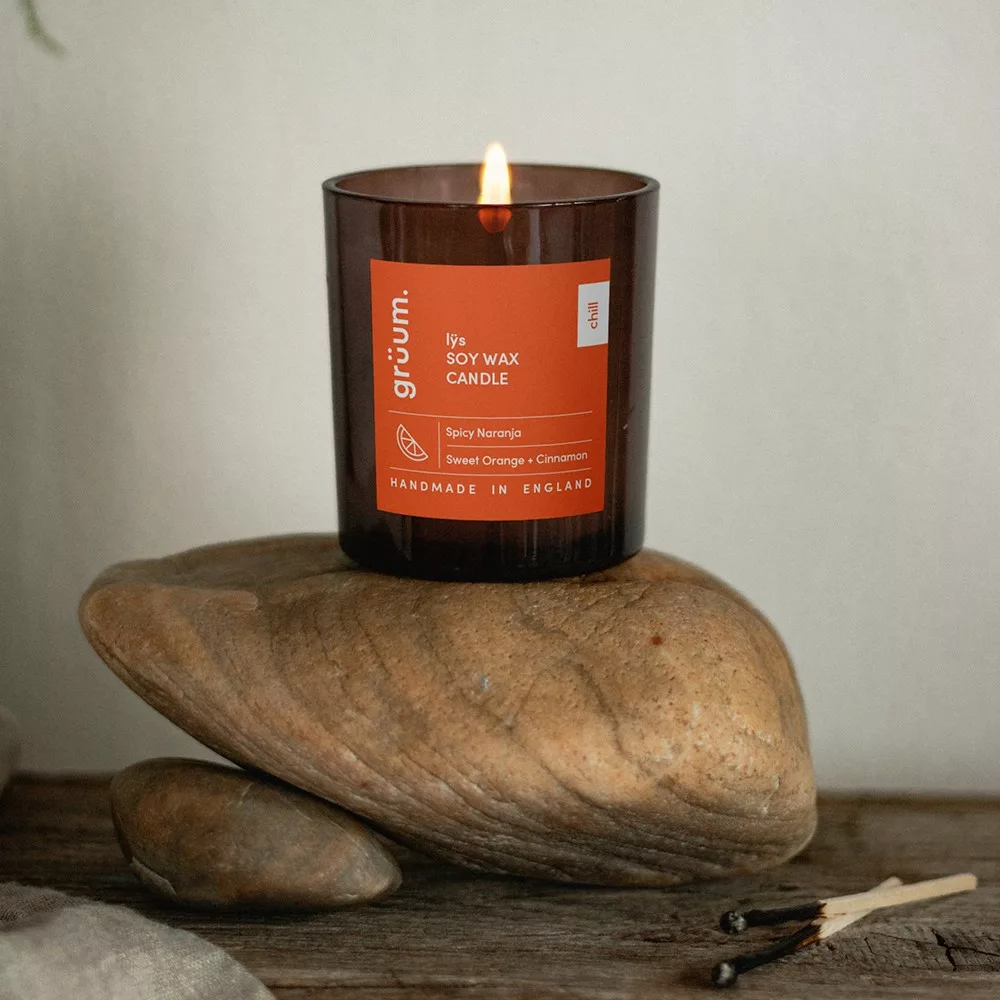 Lÿs Soy Wax Candle – Spicy Naranja | 170g 2 Lÿs Soy Wax Candle – Spicy Naranja | 170g - Image 2