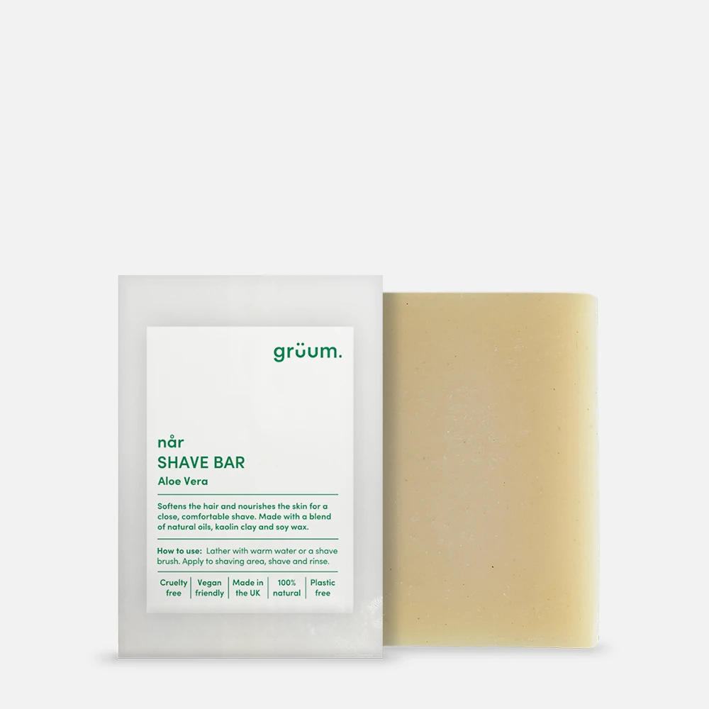 Når Shave Bar – Aloe Vera | 95g 2 Når Shave Bar – Aloe Vera | 95g - Image 2